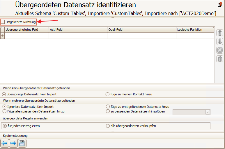 how to import custom tables 2