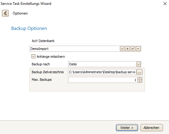 backup durchführen 8