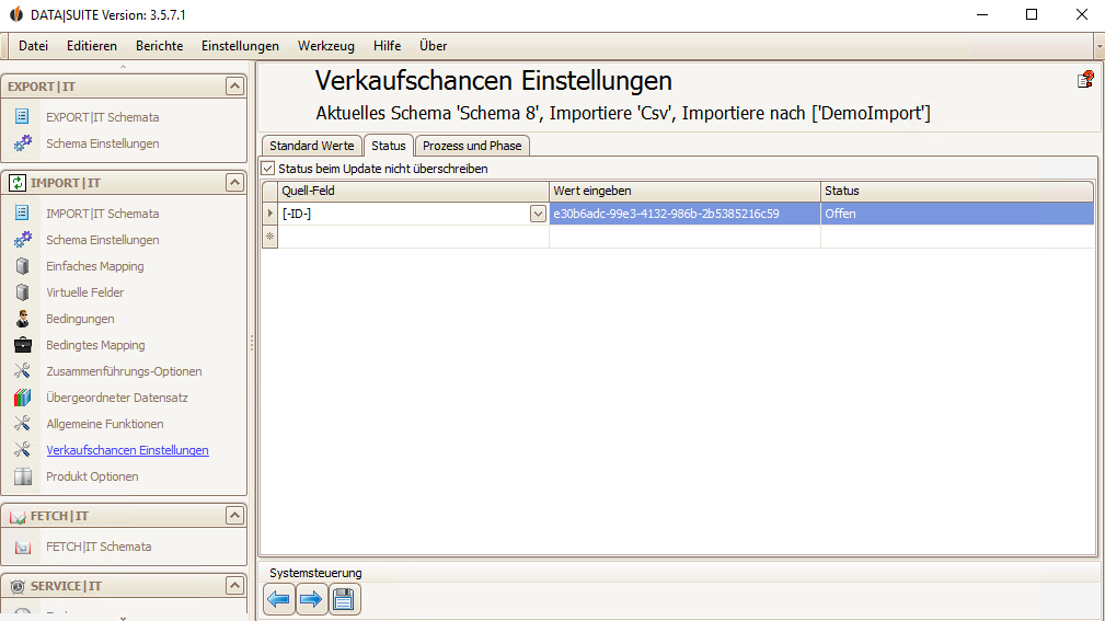 verkaufschancen einstellungen 2