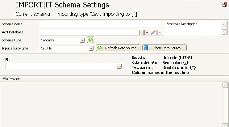 create import schema 3
