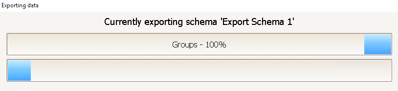 run export schema 4