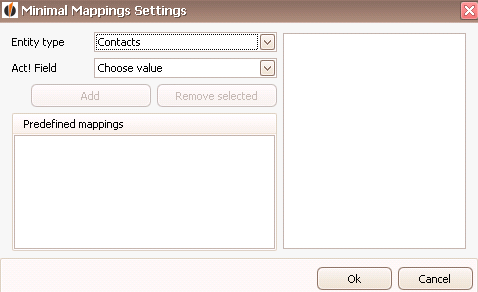 minimal mapping settings