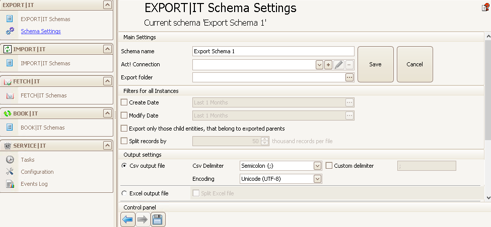 new export schema 2
