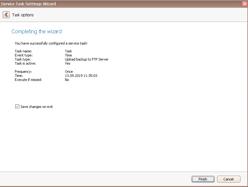 service it upload backup to ftp server 4