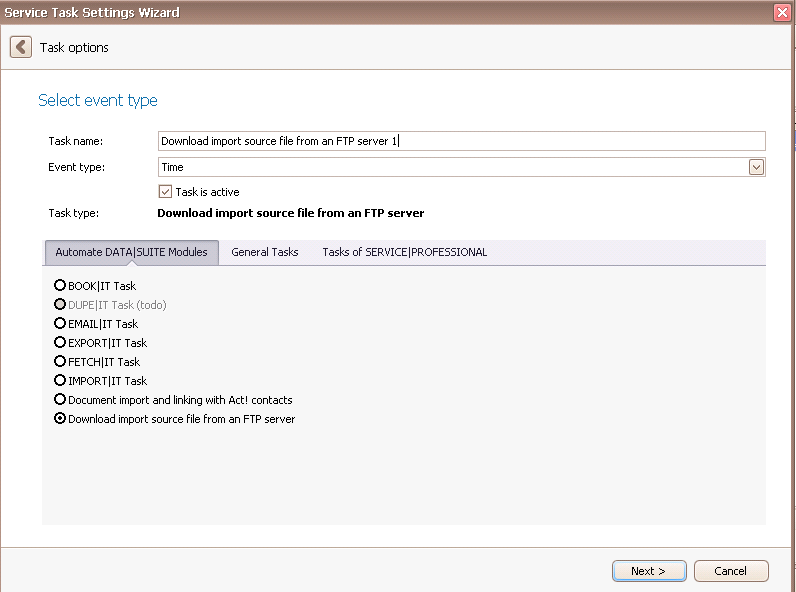 serviceit download import source file