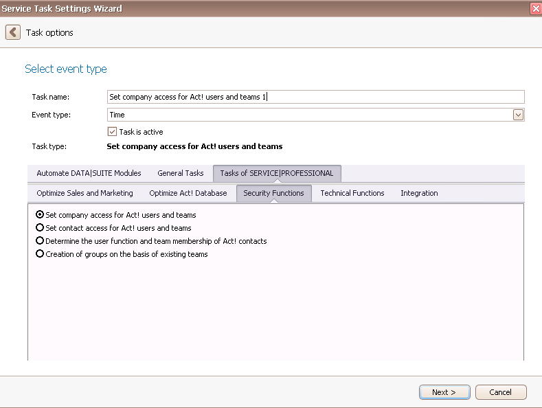serviceit set company access