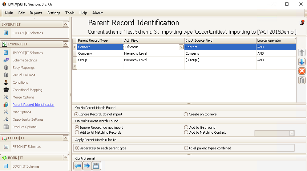parent record identification 3
