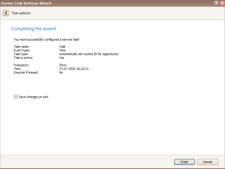 automatically set custom id for opportunity 3