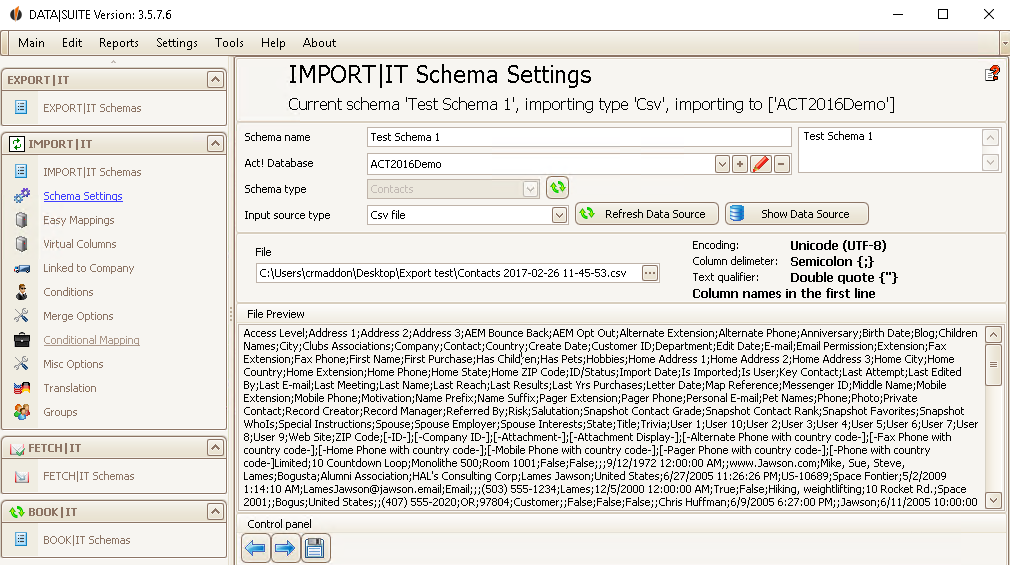 edit import schema 2
