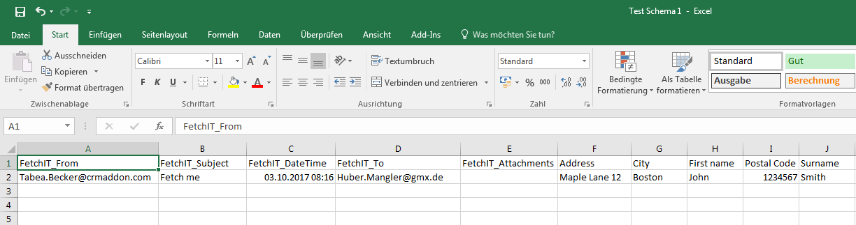create fetchit schema 17