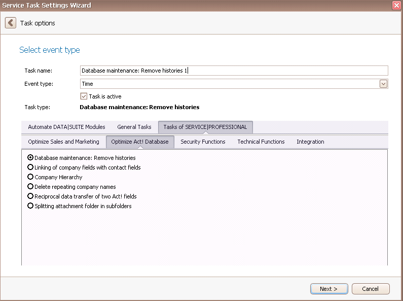 serviceit remove histories