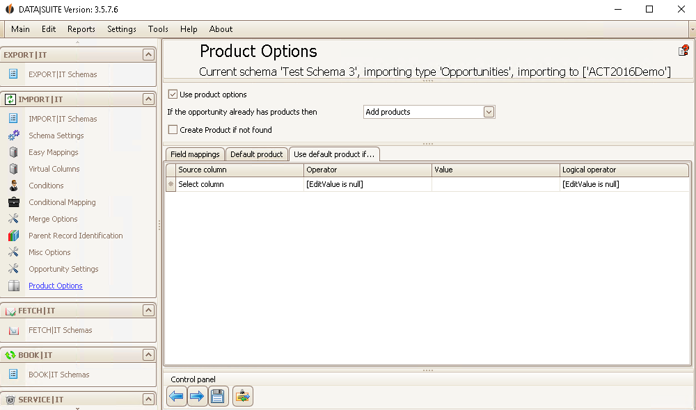 opportunity settings 4