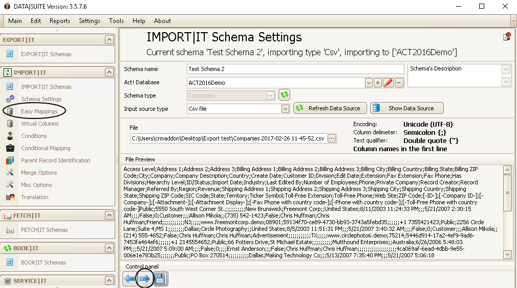 how to import companies