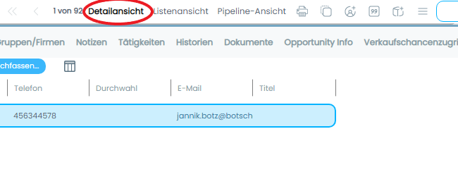 Verkaufschance 1.2
