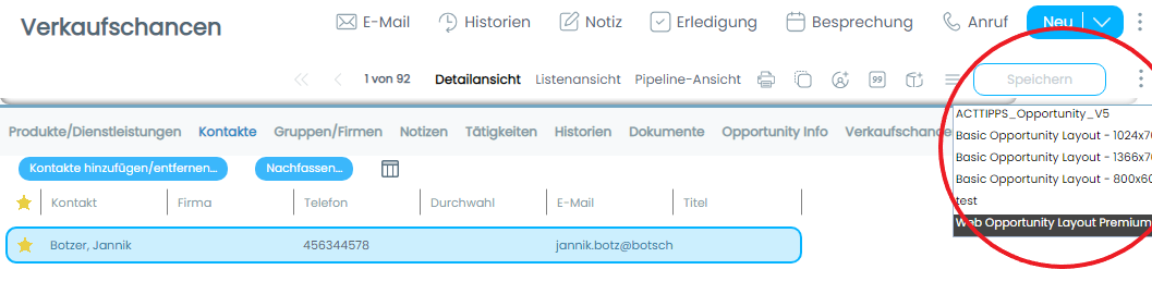 verkaufschancen