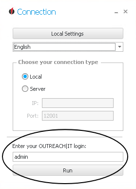 log in to outreachit