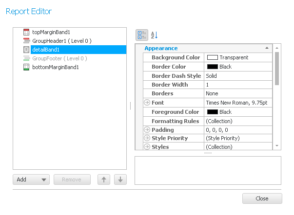 professional report designer 120