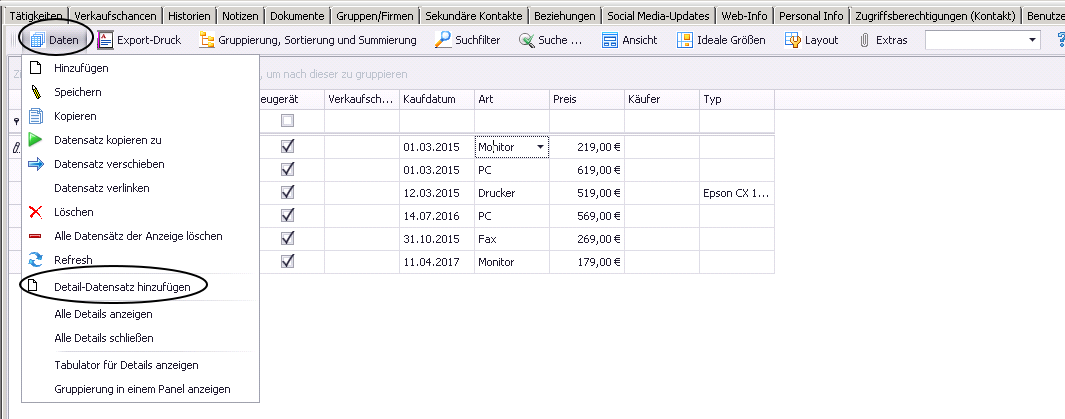 tableit detaildatensatz hinzufuegen 01