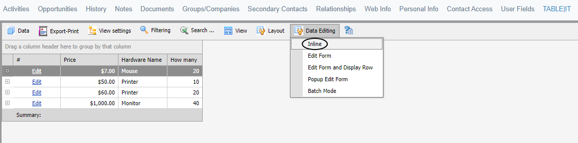 tool bar web 41