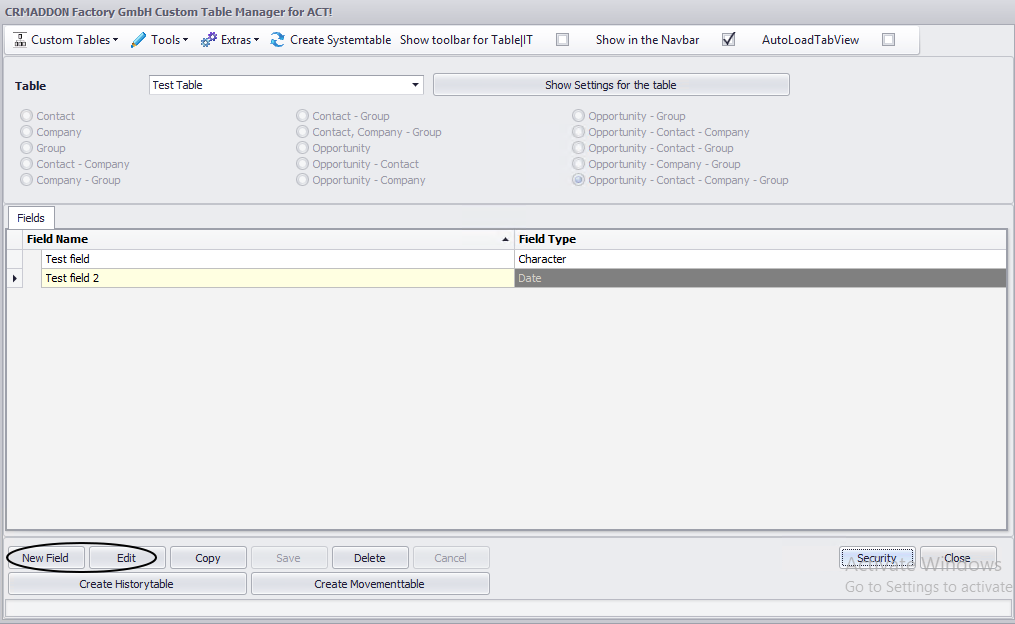 create and configure fields 6