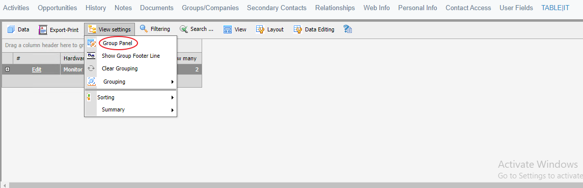 tool bar web 11